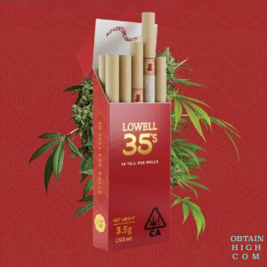 Lowell 35’s Trailblazer Cannabis Pre-rolls 10 Pack Sativa 3.5 Grams by Lowell Herb Co.